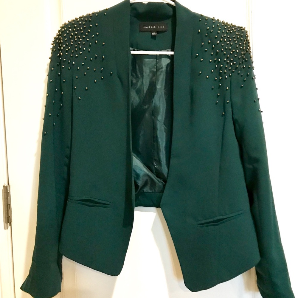 Emerald Green Blazer
